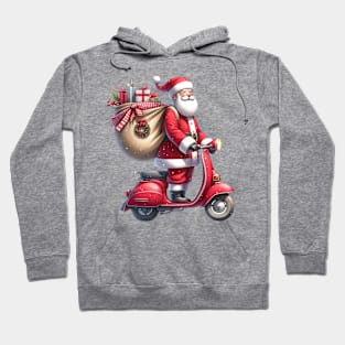 Santa Delivering Gifts Hoodie